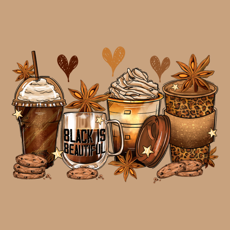 Melanin Afro Coffee Cups Vintage Tee by Zillion Design Studio | Teevron