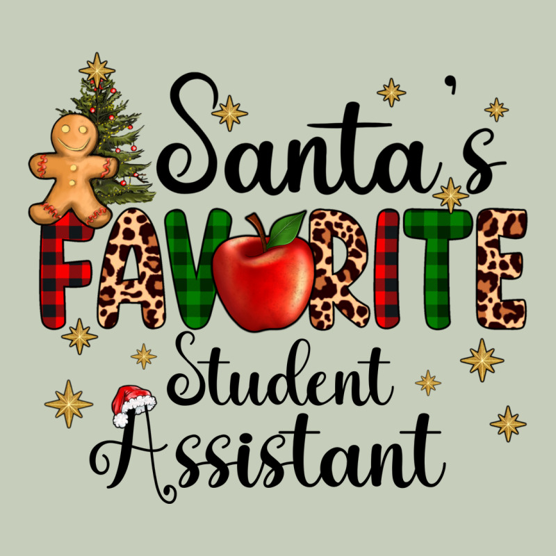 Santa's Favorite Student Assistant Long Sleeve Tee by AdoDesignShop | Teevron