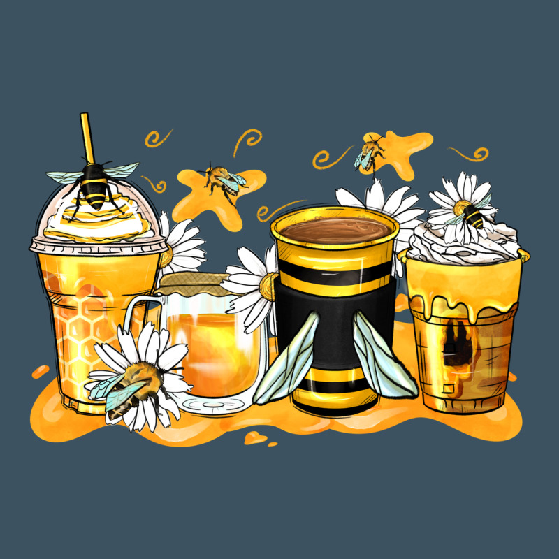 Bumble Bee Coffee Cups Urban Heavy Tee by Zillion Design Studio | Teevron