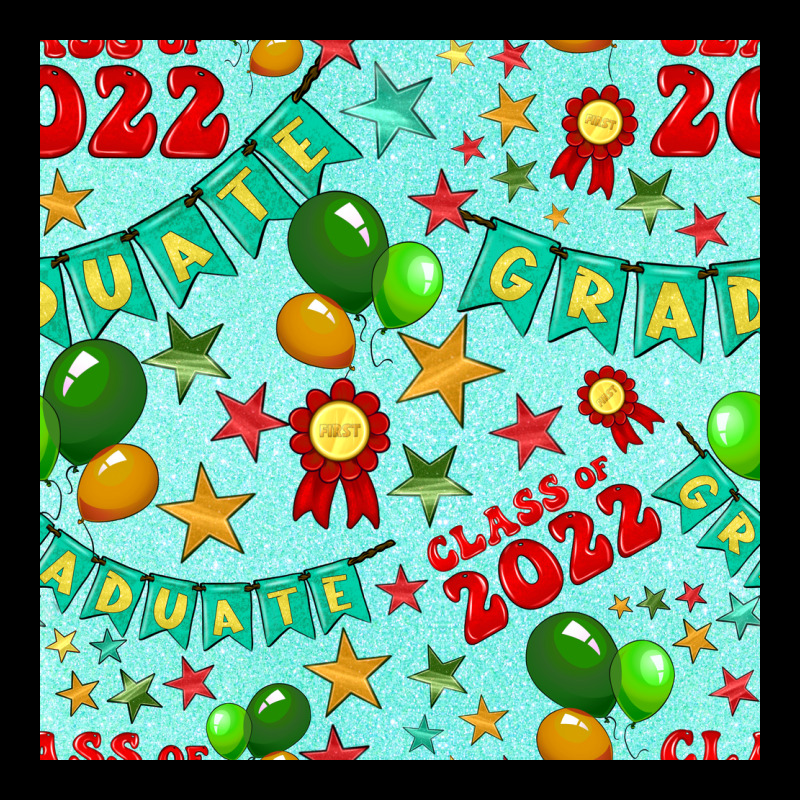Class Of 2022 Graduation Seamless Pattern Zipper Hoodie by BundleAndBundleShop | Teevron