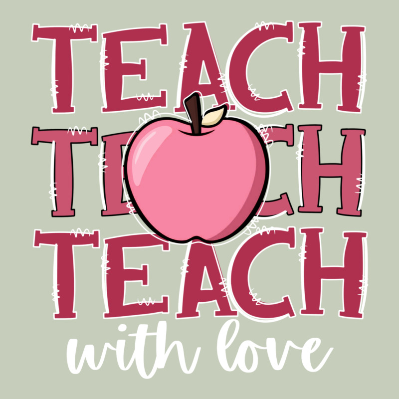 Teach With Love Long Sleeve Tee by JahusDesignShop | Teevron