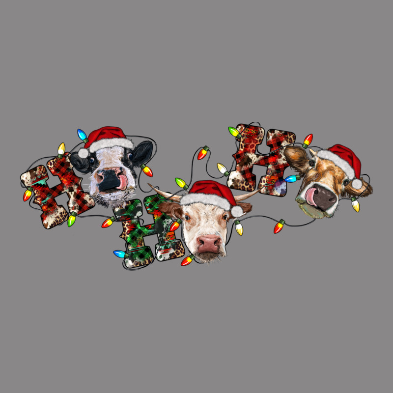 Hohoho Christmas Cows Vintage Tee by RanaPortraitStore | Teevron