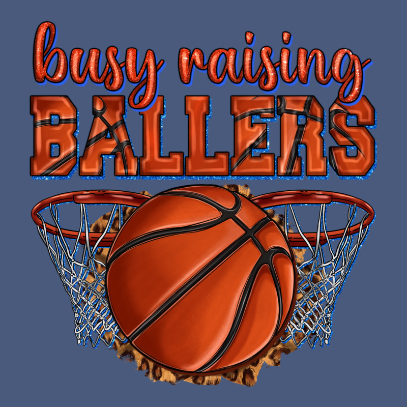 Busy Raising Ballers Basketball Vintage Hoodie by texasbilliewilder | Teevron