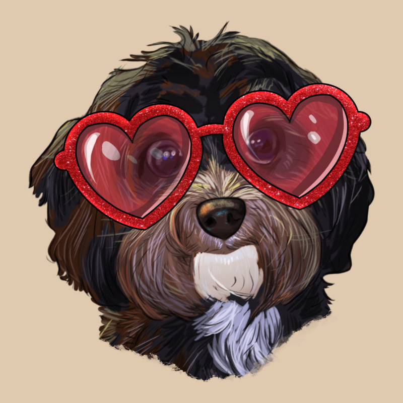 Havanese Dog With Love Glasses Heavyweight Sweatshirt by RanaPortraitStore | Teevron