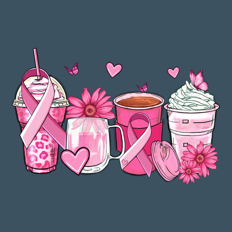 Breast Cancer Coffee Cups Urban Heavy Tee by Zillion Design Studio | Teevron