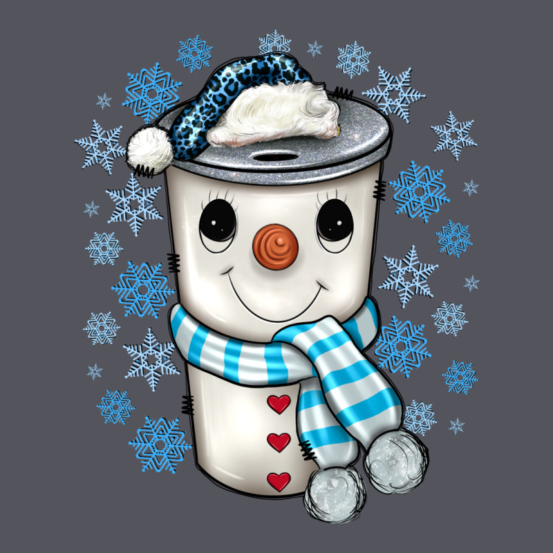 Snowman Coffee Cup Vintage Hoodie by JahusDesignShop | Teevron