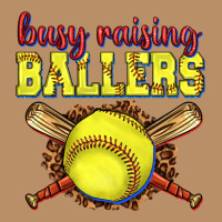 Busy Raising Ballers Softball Vintage Hoodie | Teevron