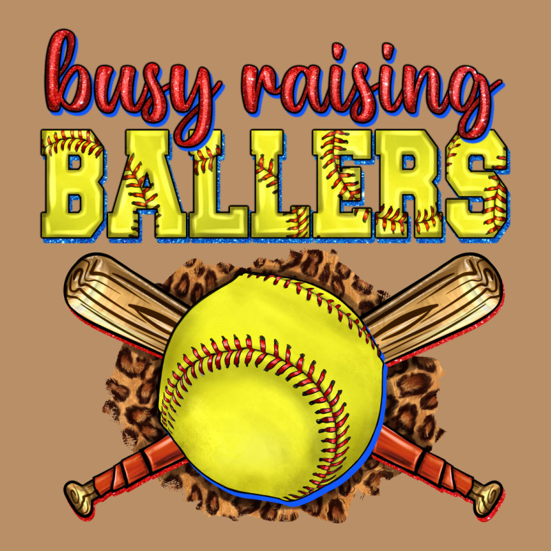 Busy Raising Ballers Softball Vintage Hoodie by texasbilliewilder | Teevron