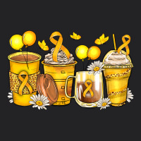 Childhood Cancer Coffee Cups Vintage Tee | Teevron