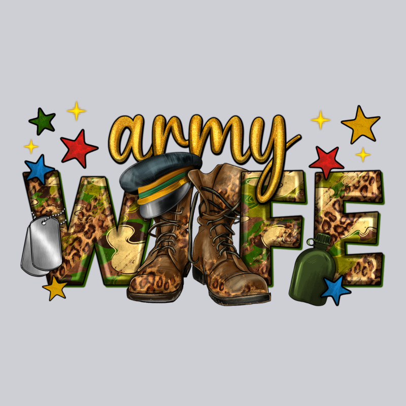 Army Wife Western Heavyweight Sweatshirt by texasbilliewilder | Teevron