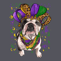 Mardi Gras Hat  English Bulldog Vintage Hoodie | Teevron