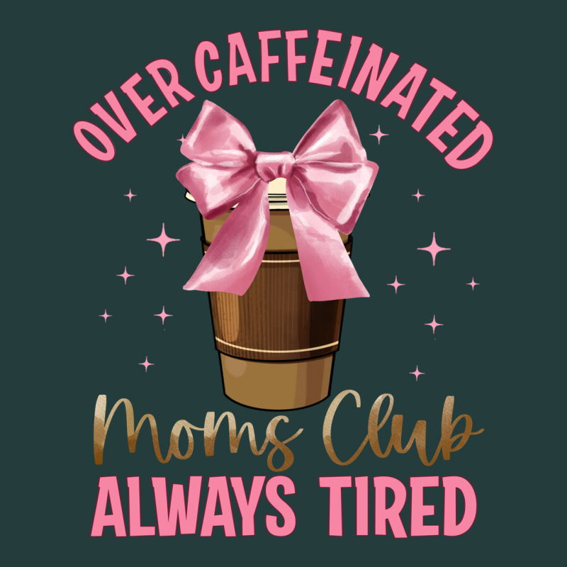 Over Caffeinated Moms Club Classic Tee by JahusDesignShop | Teevron