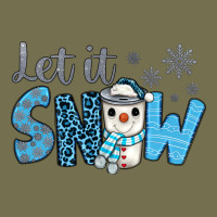 Let It Snow Snowman Coffee Vintage Hoodie | Teevron
