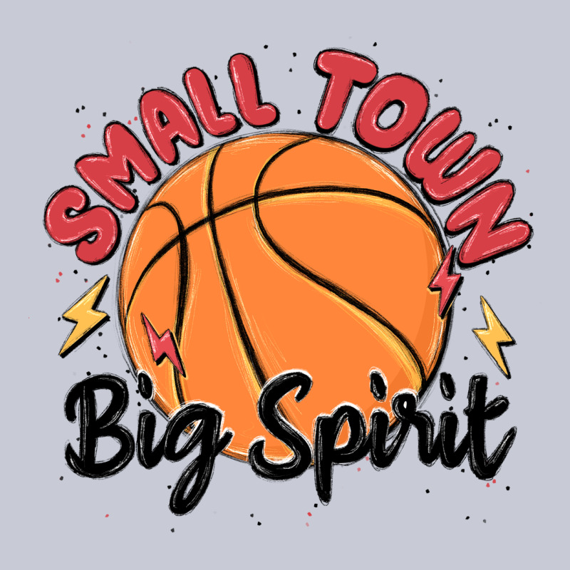 Small Town Big Spirit Heavyweight Hoodie by MaliasSmallBusiness | Teevron