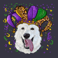 Mardi Gras Hat  White Shepherd Vintage Hoodie | Teevron