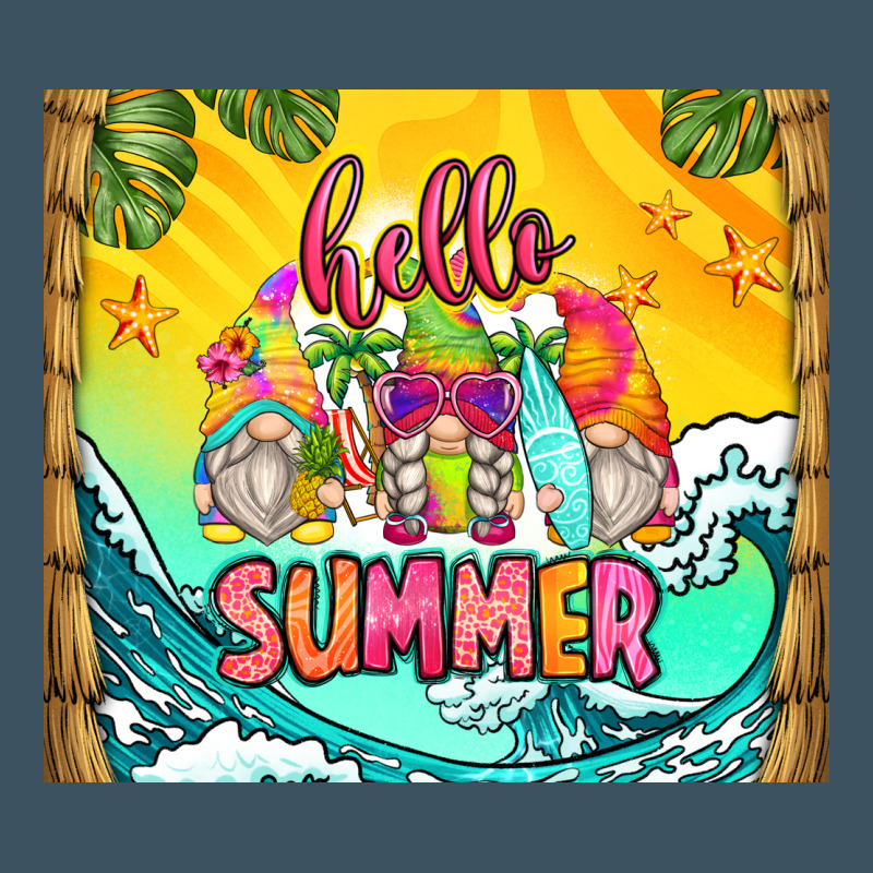 Hello Summer Gnomes Urban Heavy Tee by Zillion Design Studio | Teevron