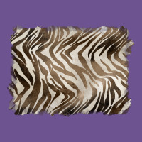 Brown Zebra Pattern Background Vintage Tee | Teevron