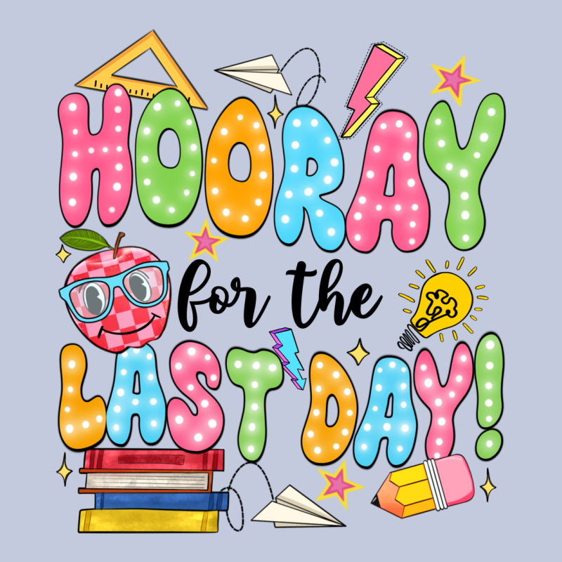 Hooray For The Last Day Black Long Sleeve Tee by JahusDesignShop | Teevron
