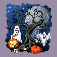 Halloween Tree And Ghosts Classic Tee | Teevron