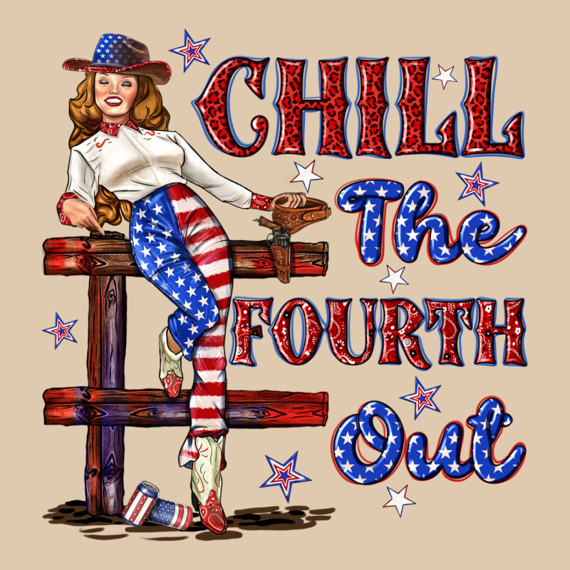Chill The Fourth Out 4th July Heavyweight Sweatshirt by texasbilliewilder | Teevron