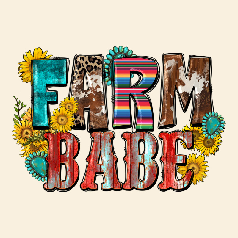 Farm Babe Vintage Hoodie by Zillion Design Studio | Teevron