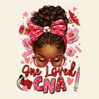 One Loved Cna Afro Messy Bun Vintage Tee | Teevron