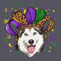 Mardi Gras Hat Husky Vintage Hoodie | Teevron