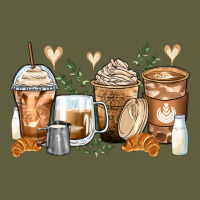 Latte Coffee Cups Vintage Tee | Teevron