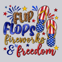 Flip Flops Fireworks And Freedom Heavyweight Sweatshirt | Teevron