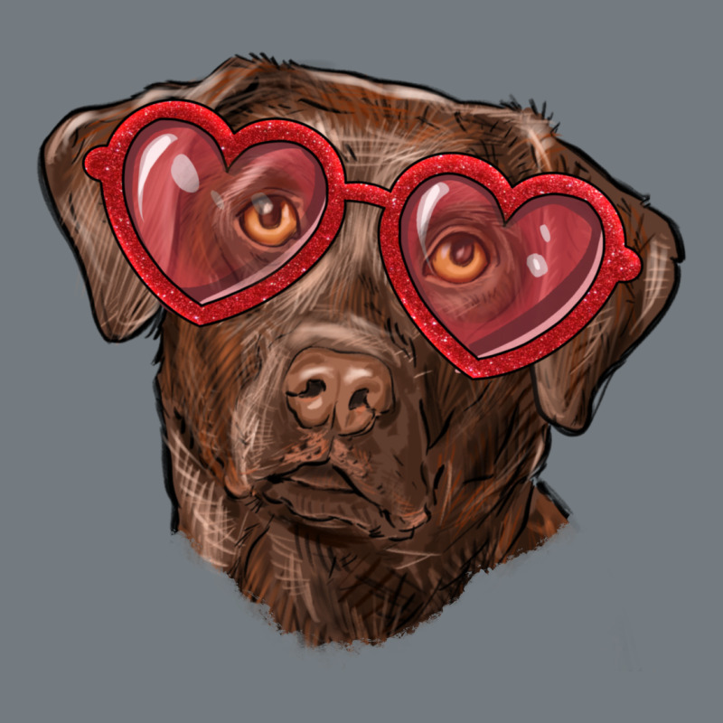 Labrador Retriever With Love Glass Heavyweight Sweatshirt by RanaPortraitStore | Teevron