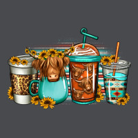 Longhaired Cow Coffee Cups Zipper Hoodie | Teevron