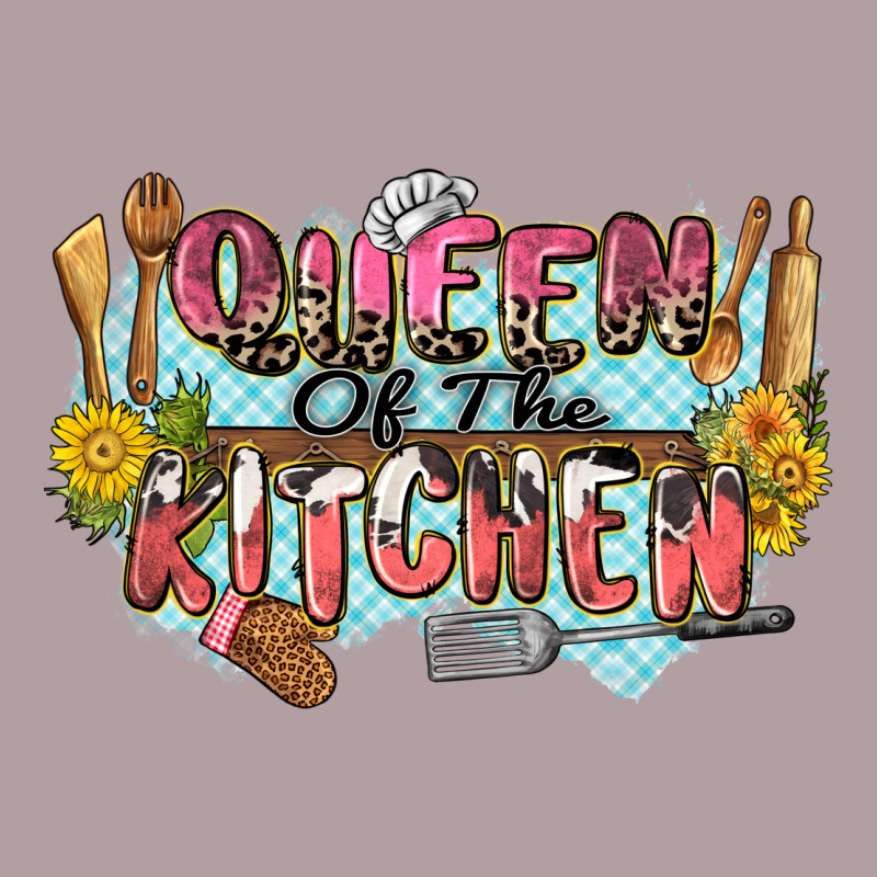 Queen Of The Kitchen Vintage Hoodie by Zillion Design Studio | Teevron