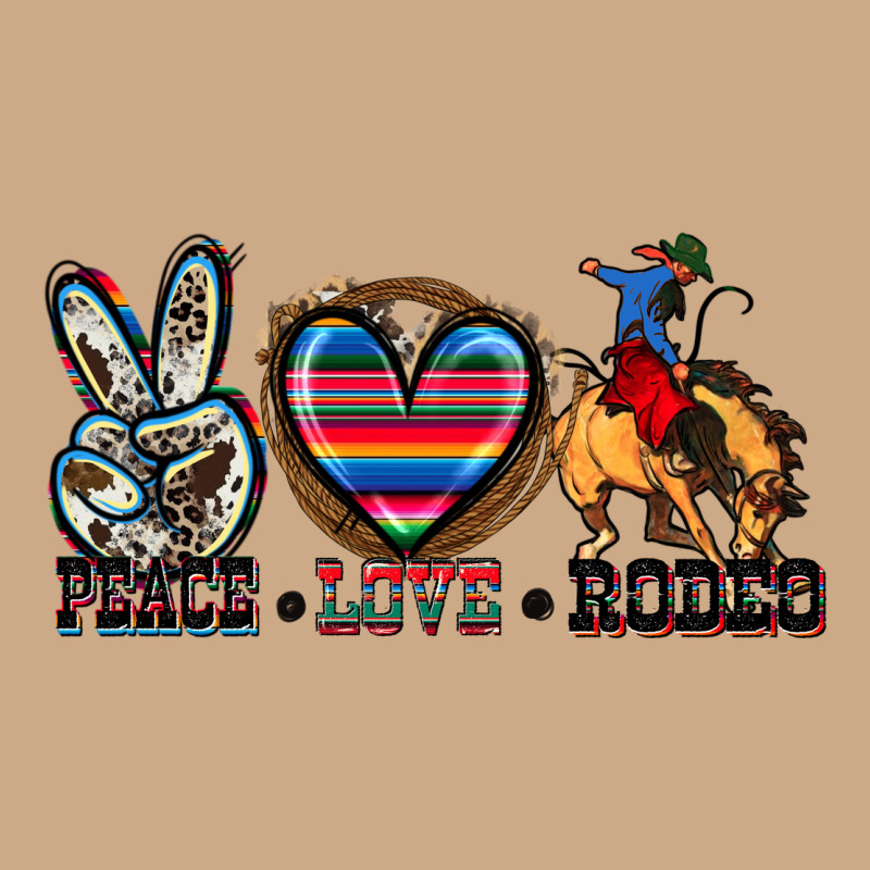 Peace Love Rodeo Vintage Hoodie by Zillion Design Studio | Teevron