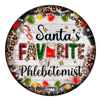christmas santas favorite phlebotomist light | Teevron