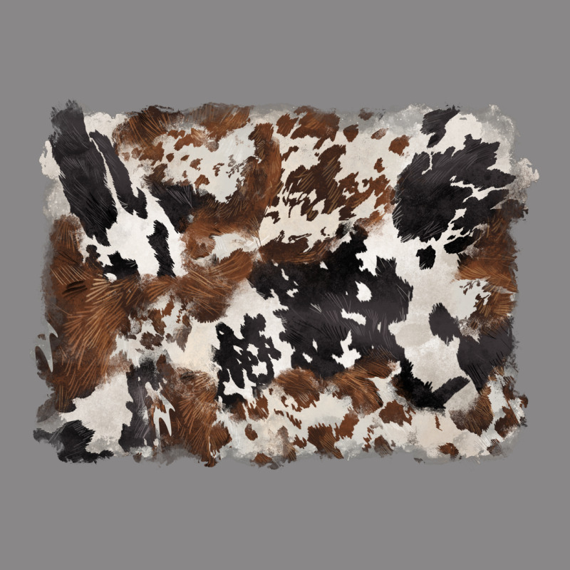 Black And Brown Cowhide Background Vintage Tee by BarkalooDesign | Teevron