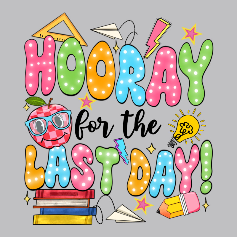 Hooray For The Last Day Black Classic Tee by JahusDesignShop | Teevron