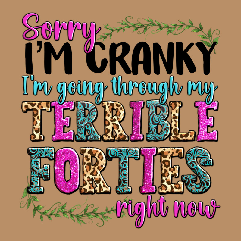 Sorry Im Cranky Im Going Through My Terrible Forti Vintage Hoodie by texasbilliewilder | Teevron
