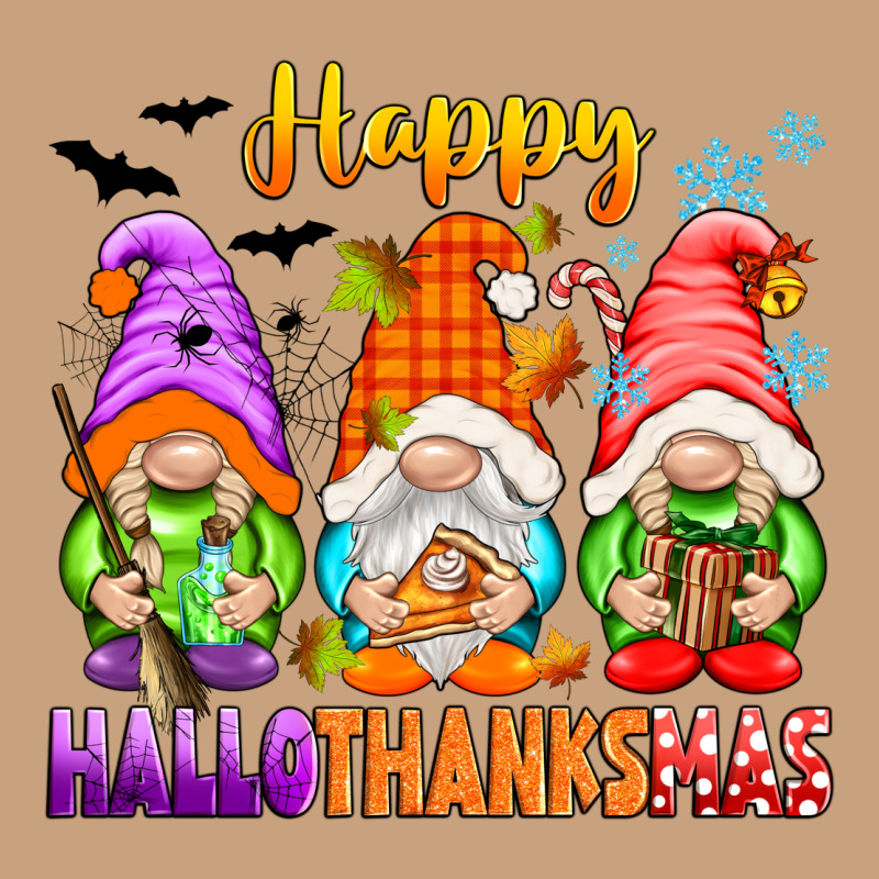 Happy Hallothanksmas Gnomes Vintage Tee by texasbilliewilder | Teevron