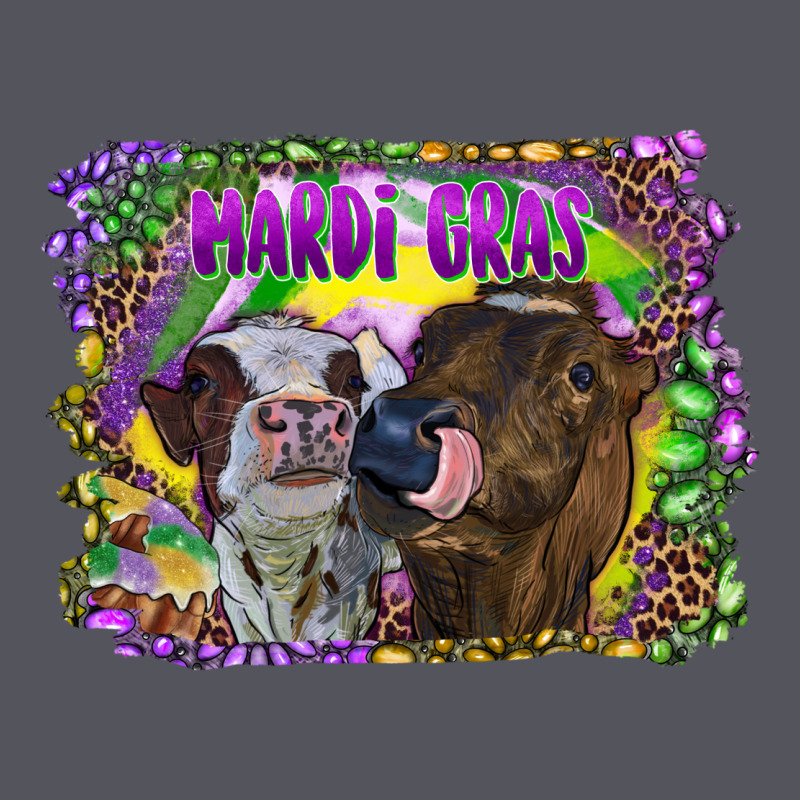 Mardi Gras Heifers Vintage Hoodie by RanaPortraitStore | Teevron