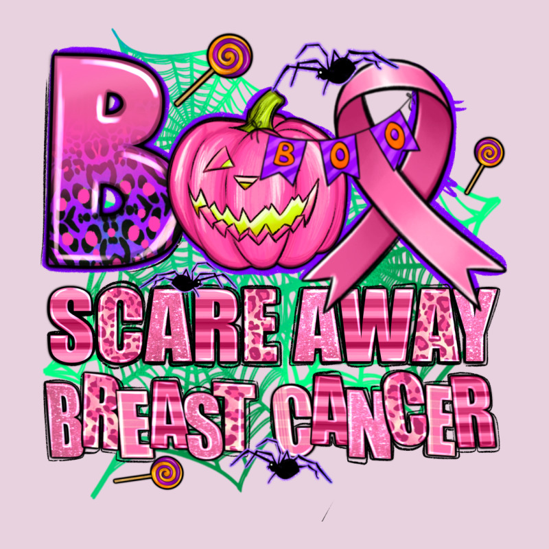 Halloween Boo With Cancer Ribbon Breast Cancer Sca Classic Tee by AdoDesignShop | Teevron