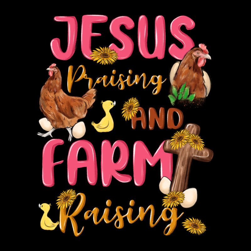 Jesus Praising And Farm Raising Premium Sweatshirt by MaliasSmallBusiness | Teevron