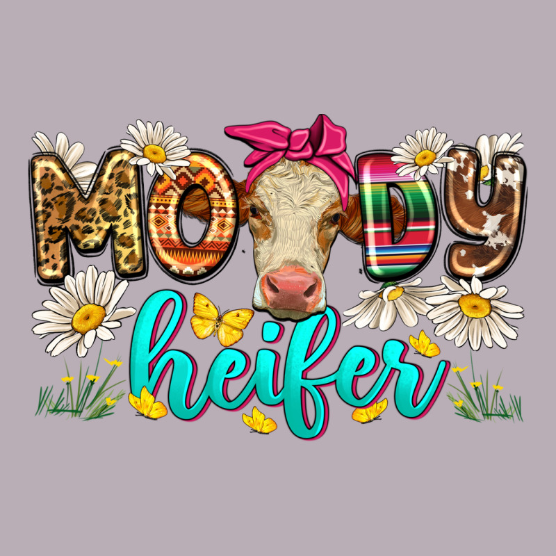Moody Heifer Vintage Tee by Zillion Design Studio | Teevron