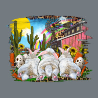 Easter Farm With Bunnies Heavyweight Sweatshirt | Teevron