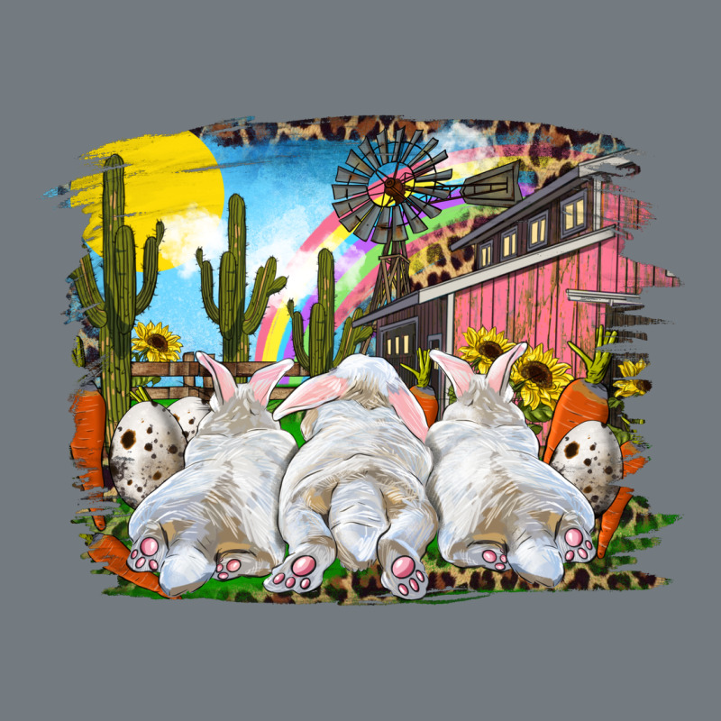Easter Farm With Bunnies Heavyweight Sweatshirt by RanaPortraitStore | Teevron