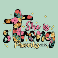 She Is Strong Proverbs 31 25 Classic Tee | Teevron