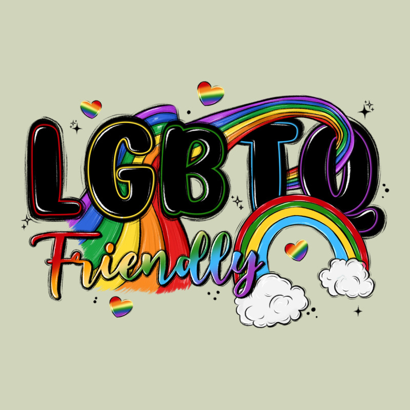 Lgbtq  Friendly Heavyweight Hoodie by MaliasSmallBusiness | Teevron