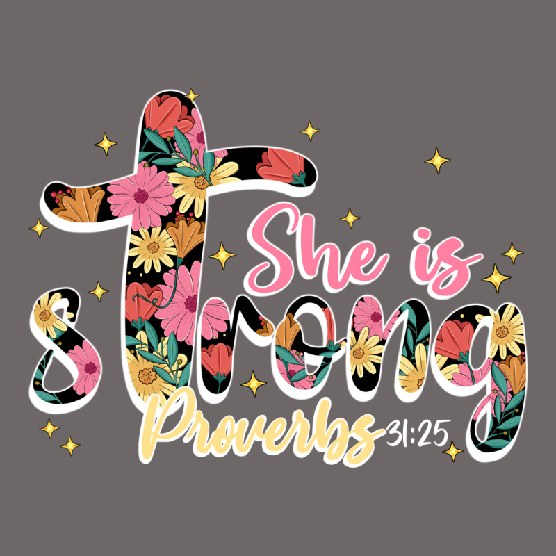 She Is Strong Proverbs 31 25 Classic Tee by JahusDesignShop | Teevron