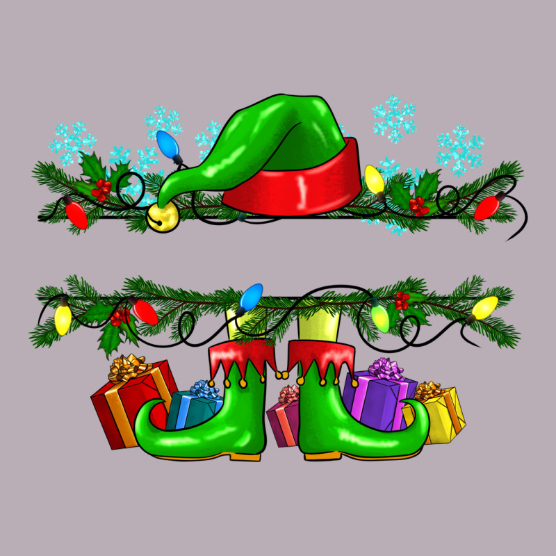 Custom Name Christmas Elf Vintage Tee by texasbilliewilder | Teevron