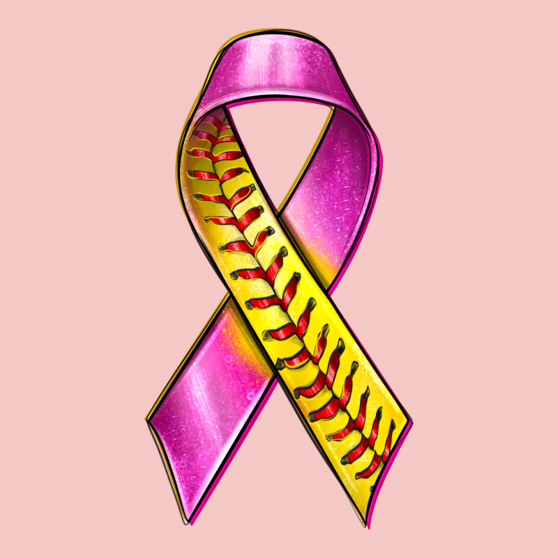 Breast Cancer Ribbon Softball Urban Heavy Tee by texasbilliewilder | Teevron
