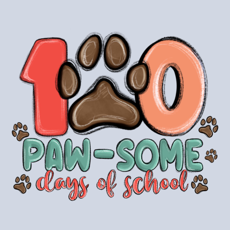 100 Pawsome Days Of School Premium Sweatshirt by MaliasSmallBusiness | Teevron